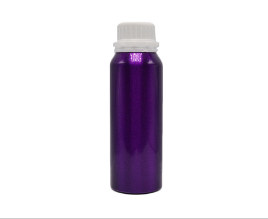 200ml Empty Metal Silver Oil Aluminium Bottle Packaging