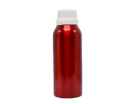 Empty Aluminum Cosmetic Bottles 250ml 8oz With White Tamper Proof Cap