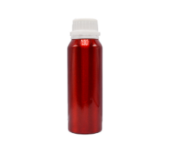 200ml Empty Metal Silver Oil Aluminium Bottle Packaging