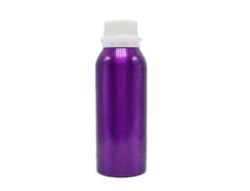 Empty Aluminum Cosmetic Bottles 250ml 8oz With White Tamper Proof Cap