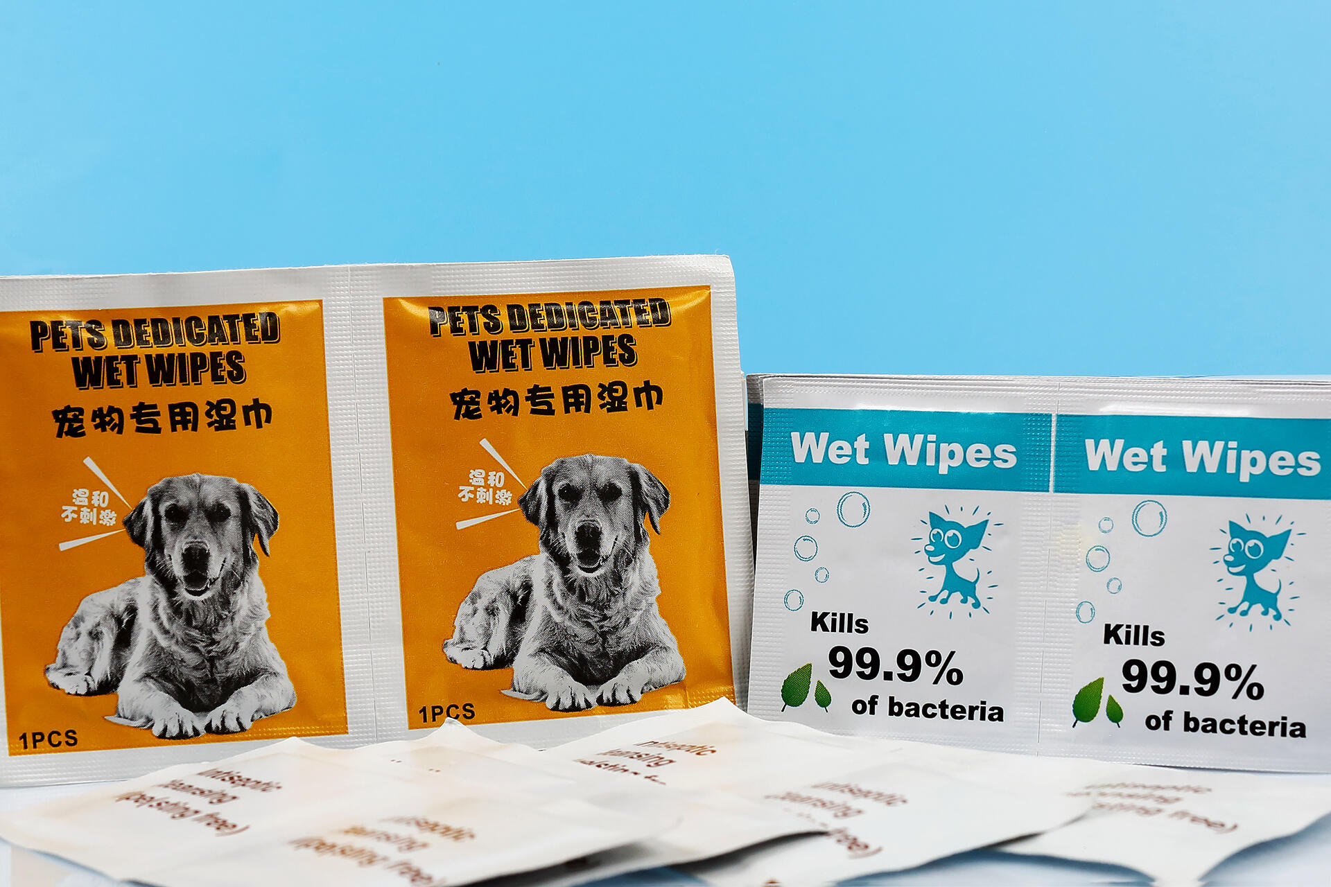 DOG CAT PAW CLEANER BODY WET WIPES