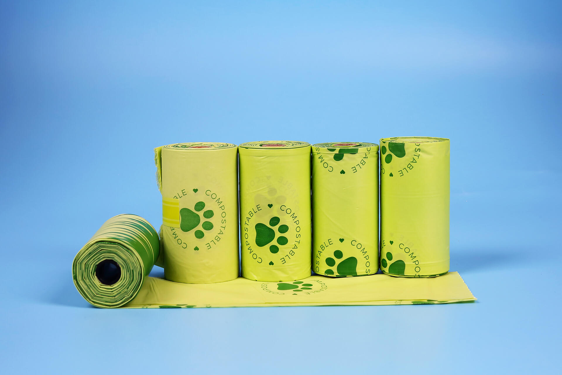 Pla/corn Starch Plastic Trash Bag