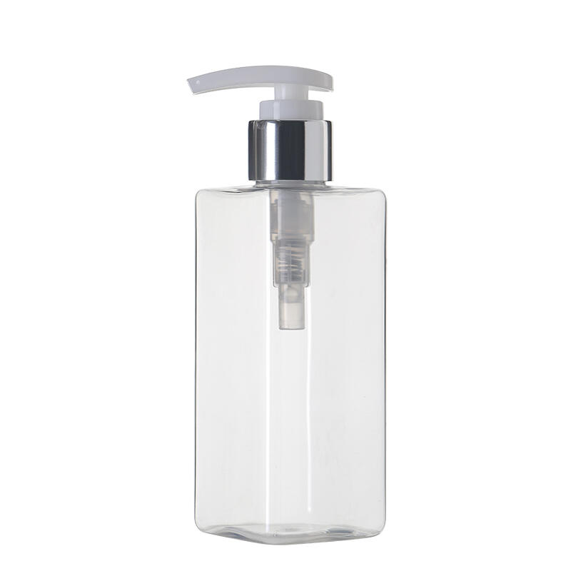 Customized Shampoo Packing 200ml Square Pet Plastic Bottle 6oz