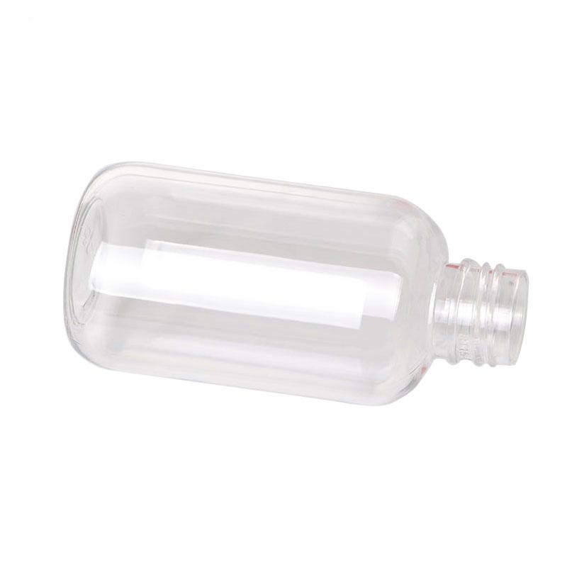 4oz 120ml Boston Round transparent PET Hand Sanitizer Bottle