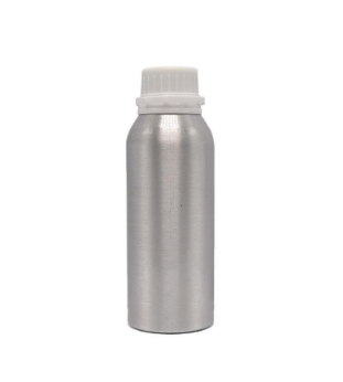 Empty Aluminum Cosmetic Bottles 250ml 8oz With White Tamper Proof Cap