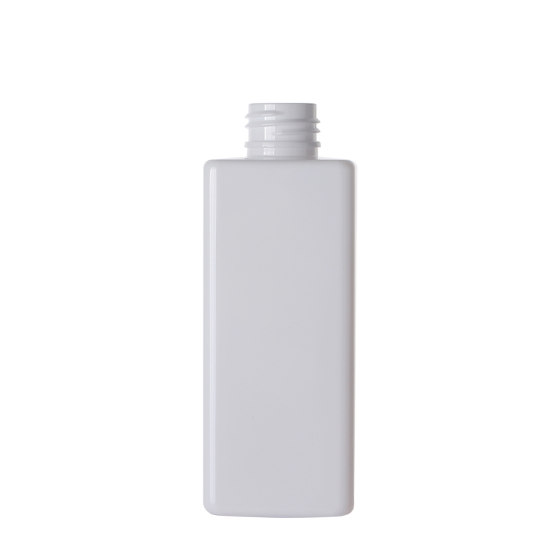 Customized Shampoo Packing 200ml Square Pet Plastic Bottle 6oz