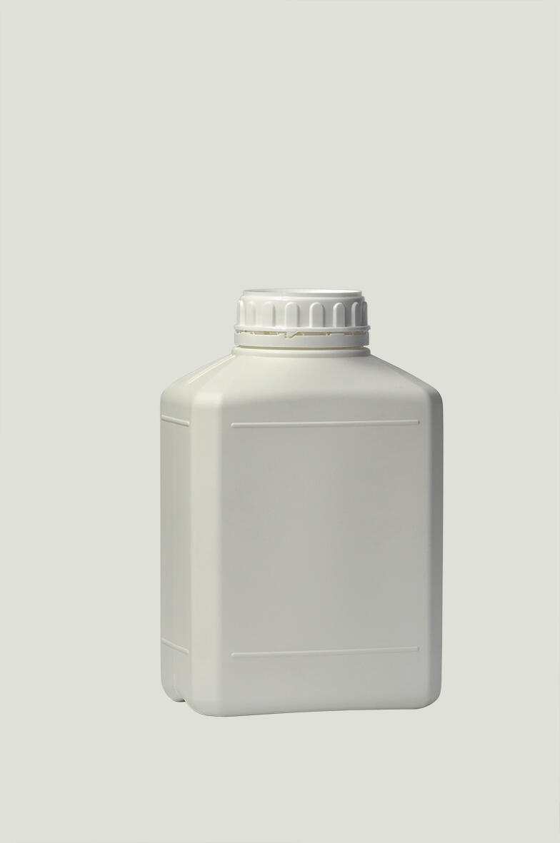 2l-4l White Half Transparent Coex Skincare Bottles With Tamper Proof Screw Cap