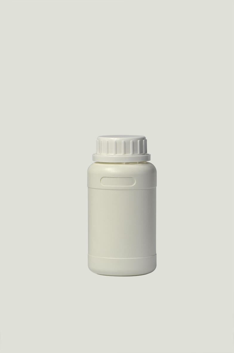 250ML Round Fluorinated Hdpe Containerss 8oz