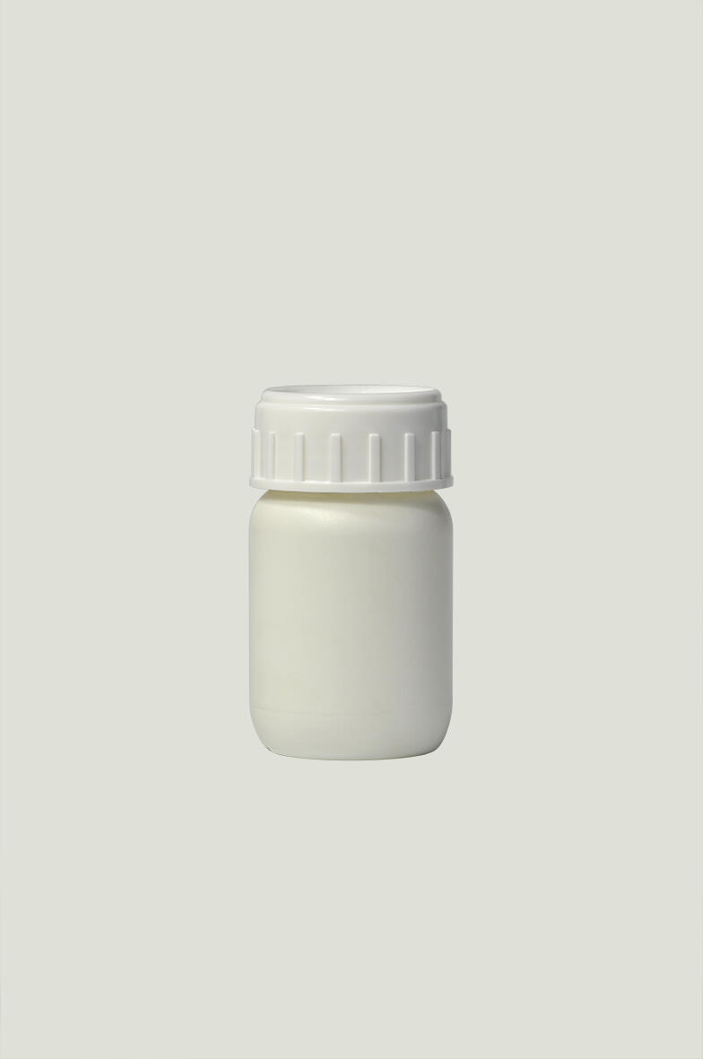 Pharmaceutical Use 50Ml Hdpe Bottle With White Screw Cap