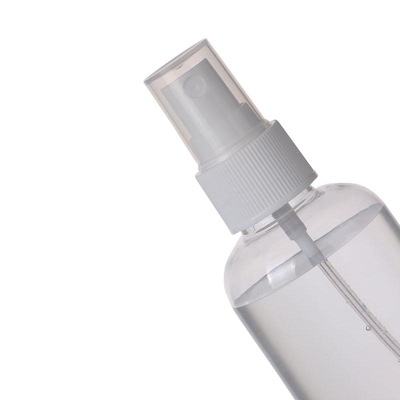 4oz 120ml Boston Round transparent PET Hand Sanitizer Bottle