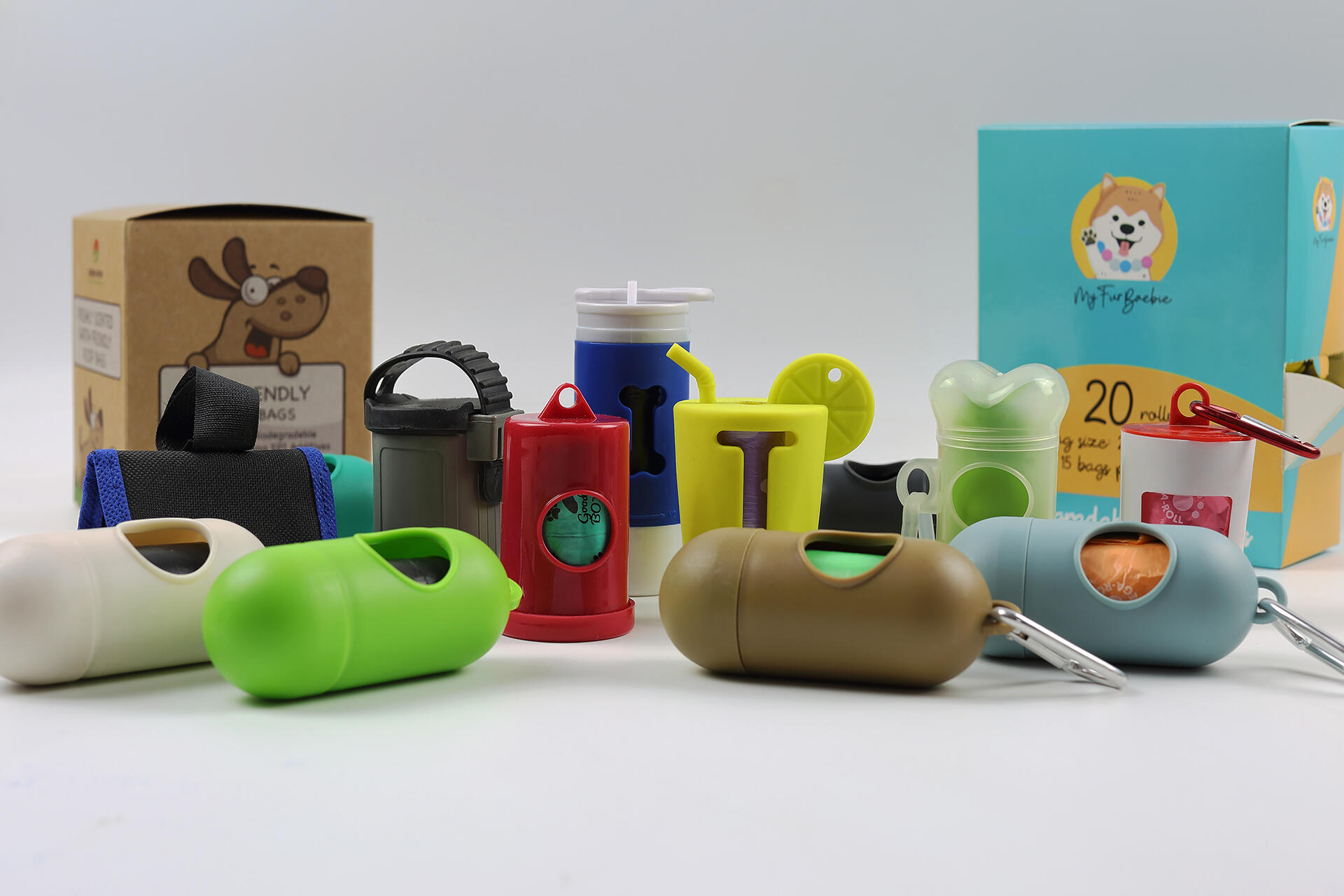 Customized Extra Thick Pet Waste Bag Dispensers