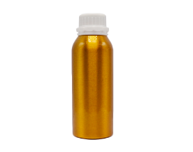 Empty Aluminum Cosmetic Bottles 250ml 8oz With White Tamper Proof Cap