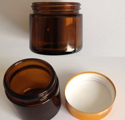 50ml Amber Glass Jar