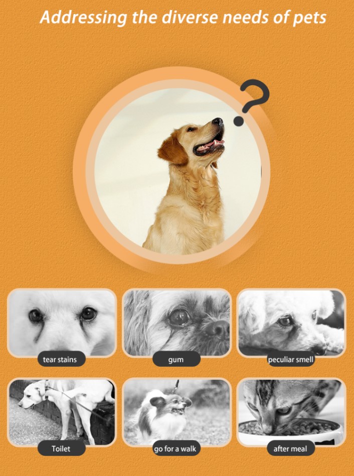 pet clean wipe