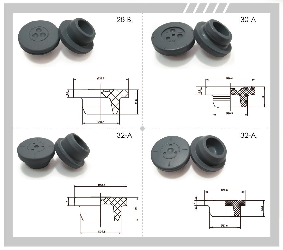 Black Rubber Stopper