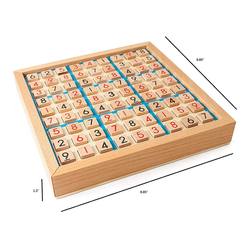 Bits and Pieces Deluxe Wooden Sudoku Board Game