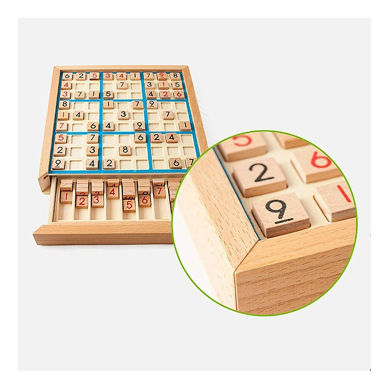 Bits and Pieces Deluxe Wooden Sudoku Board Game