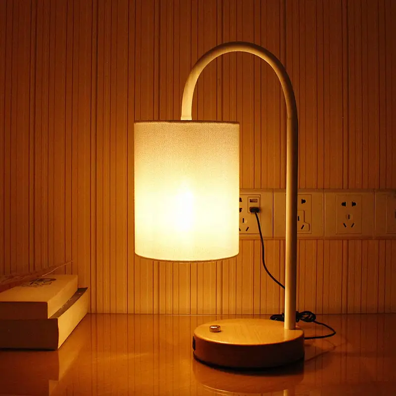 table lamp creating warm atmosphere home night light led bedside table lamp