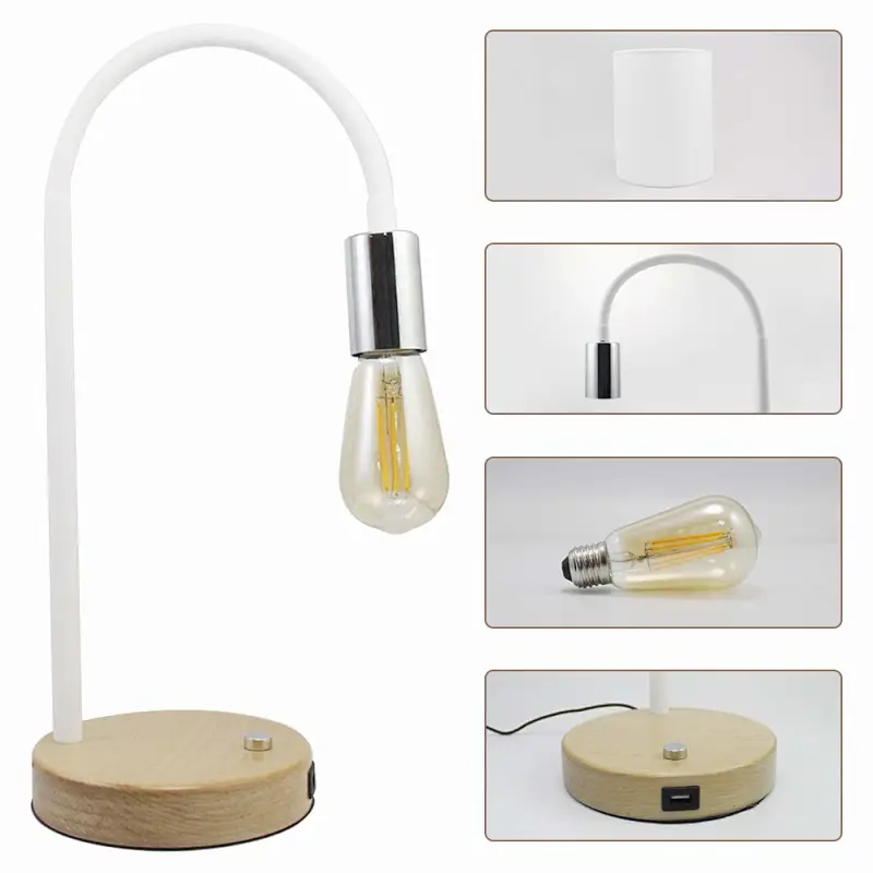 table lamp creating warm atmosphere home night light led bedside table lamp