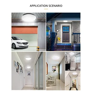 360 degree round shape high brightness ceiling sensor led lights