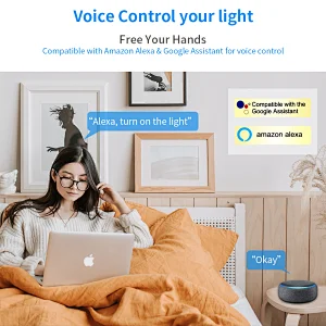 Smart BR30 PAR30 LED Bulb Cool White Natural White Warm White 100% Dimmable Residential Home Office Led Bulb