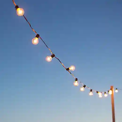 outdoor patio lights string