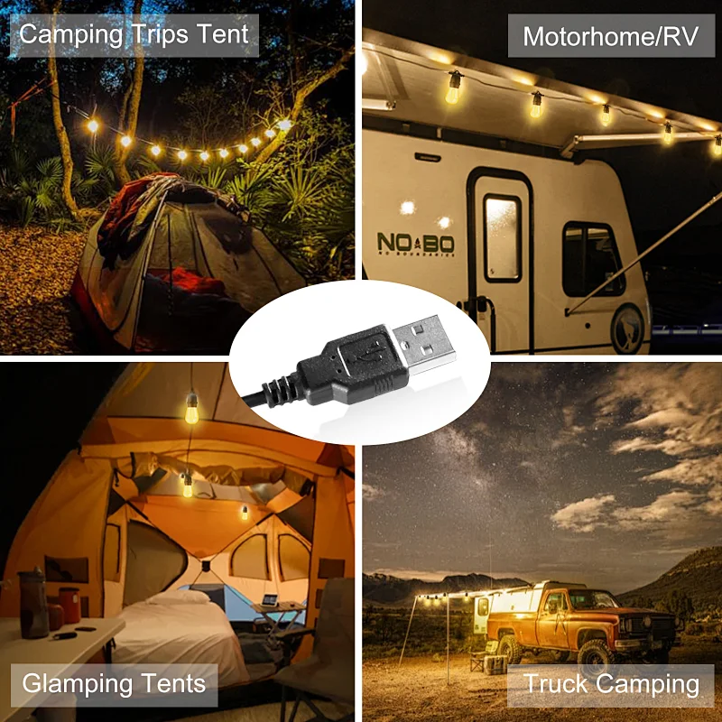 USB outdoor string light