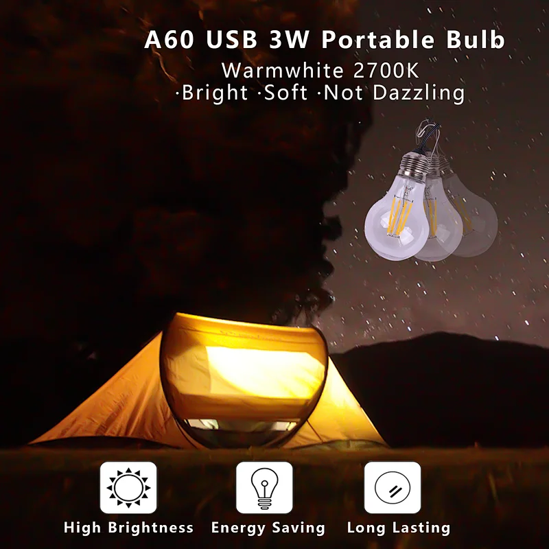 A60 USB portable bulb