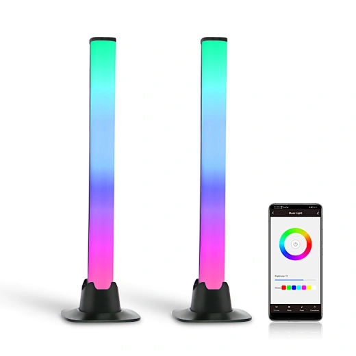 App control 5W DC 5V Smart RGB Colorful Music Sync Ambience Desktop Light