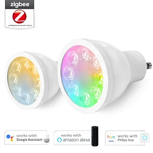 RGB+CCT 4W Dimmable Wifi Smart ZigBee GU10 LED Spotlight