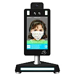 face recognition Kiosk with temperature detection.