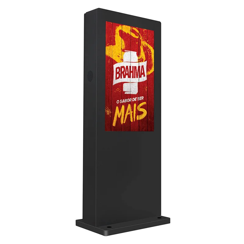 Outdoor big size 75 inch  waterproof lcd screen advertising display digital signage
