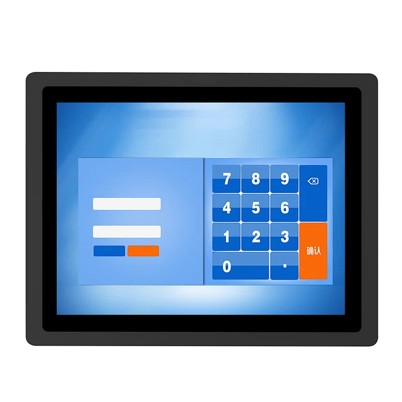 7 inch lcd industrial all in one panel PC kiosk touch display LCD screen computer HMI PLC all in one pc