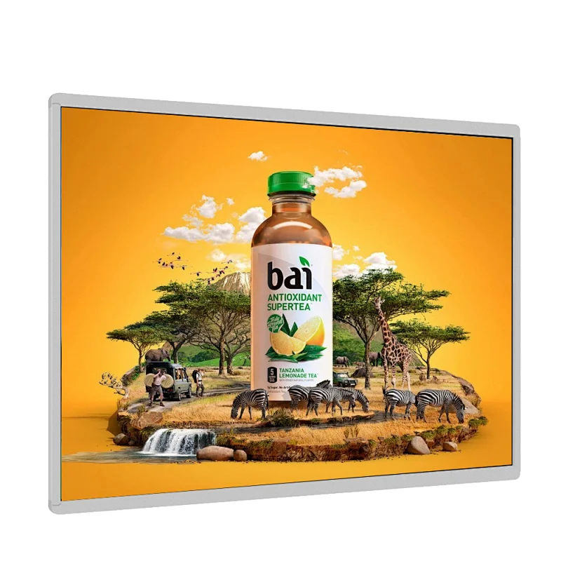 Indoor wall mounted android lcd touch screen digital signage advertising display