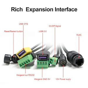 Desktop thermal camera Face Recognition Access Control Device