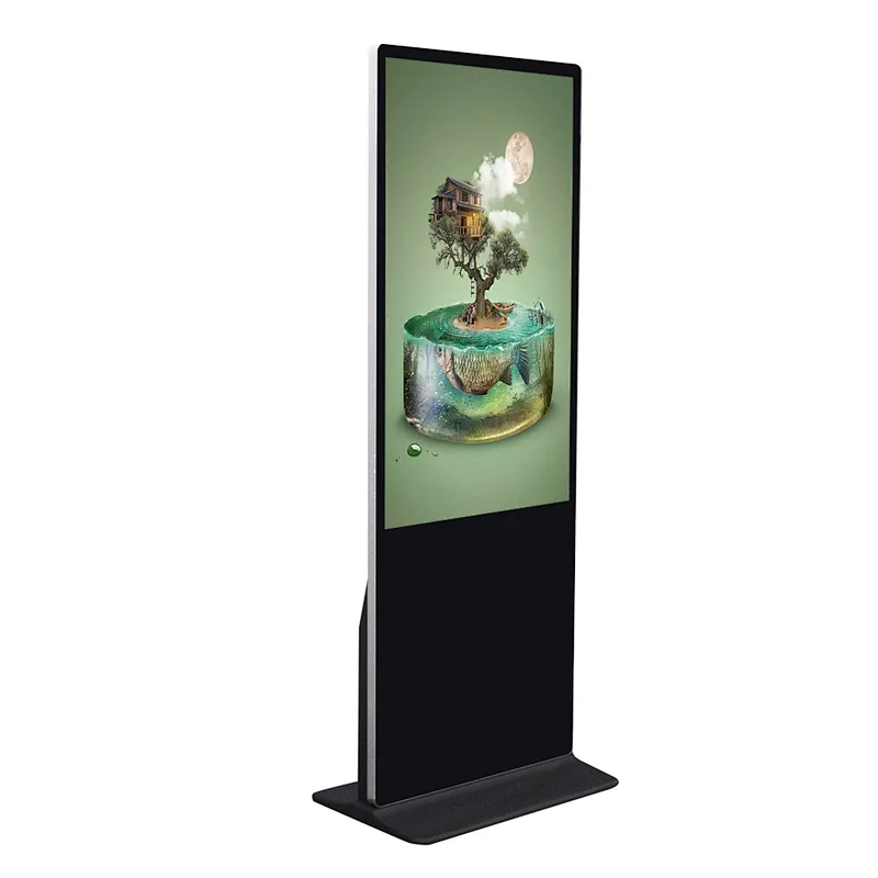 Freetsanding LCD Ad Display Board Digital Signage Totems HD Advertising Screen