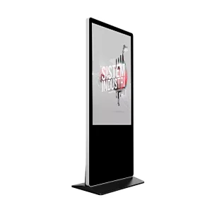 Android lcd screen portable indoor advertising floor standing digital signage display monitor