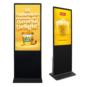 lcd advertising player interactive capacitive touch digital signage ad displays touch screen kiosk