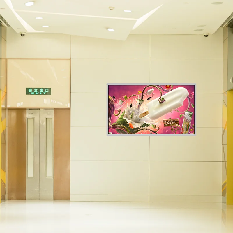 Hot Sale Full HD Display supermarket Vertical Digital Advertising Ad Screen Kiosk