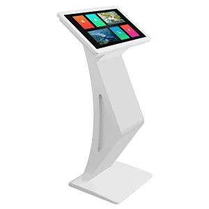 small size 19 inch self-service terminal machine floor standing touch screen information kiosk