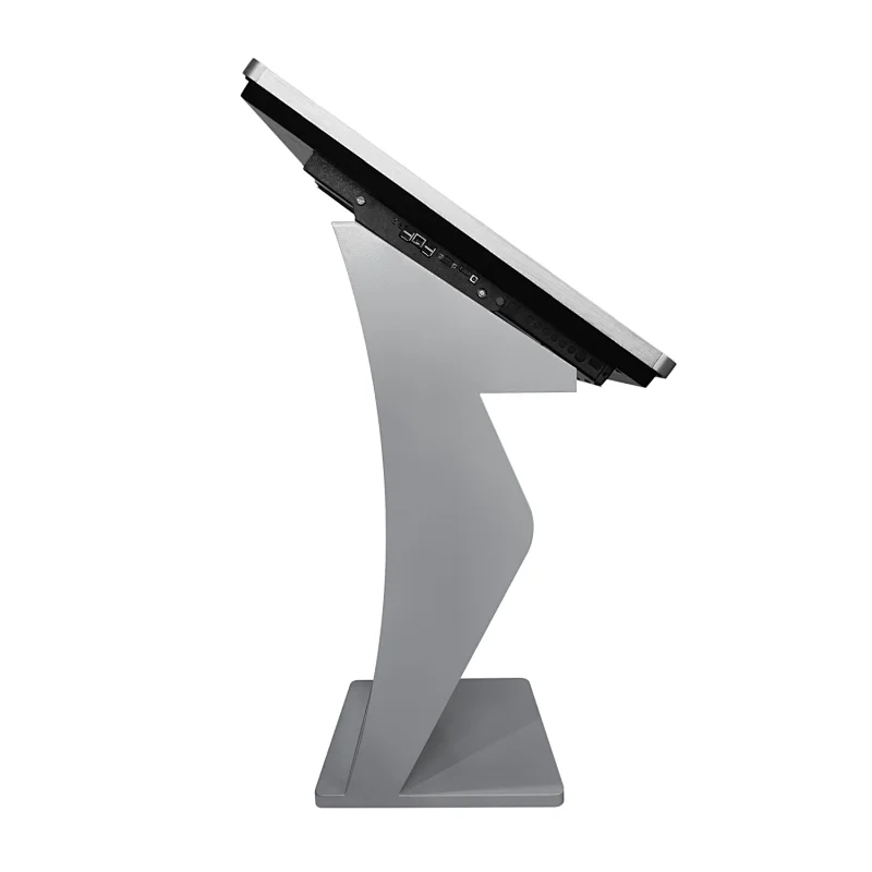 Indoor 65 inch lobby self service information capacitive touch screen interactive kiosk
