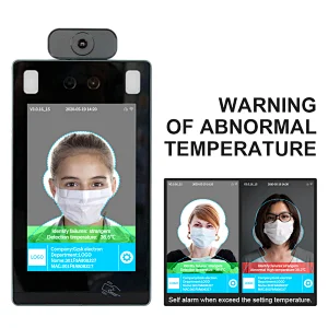 Automatic IR human body face recognition temperature measurement system