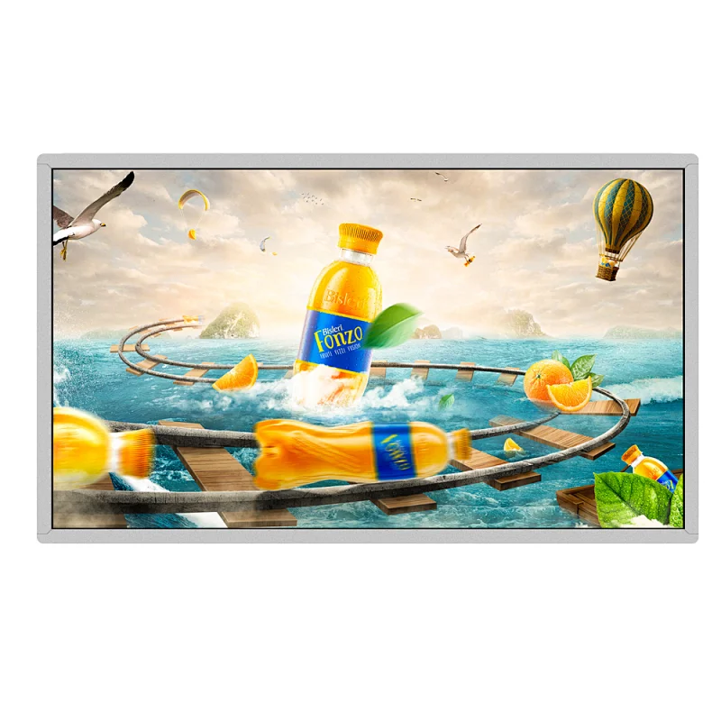 43 inch wall mounted indoor lcd digital signage advertising display