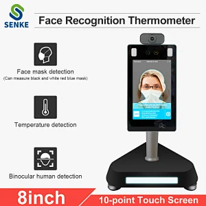 1080P Face Recognition Access Binocular Camera original Temperature detecting Solution