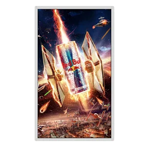 High Clear 21.5 Inch Lcd Monitor Usb Media Player For Advertising Portable Digital Signage