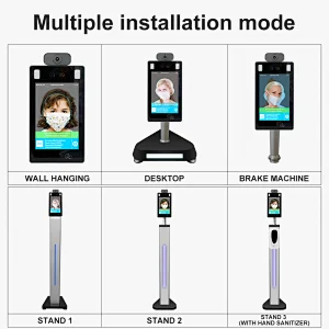 Desktop thermal camera Face Recognition Access Control Device