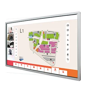 High Clear 21.5 Inch Lcd Monitor Usb Media Player For Advertising Portable Digital Signage