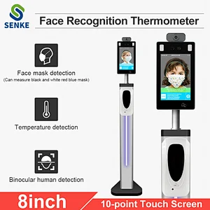 Module Ip Intelligent Measuring Machine Android Integrated Door Access Control Kiosk Face Recognition temperature camera
