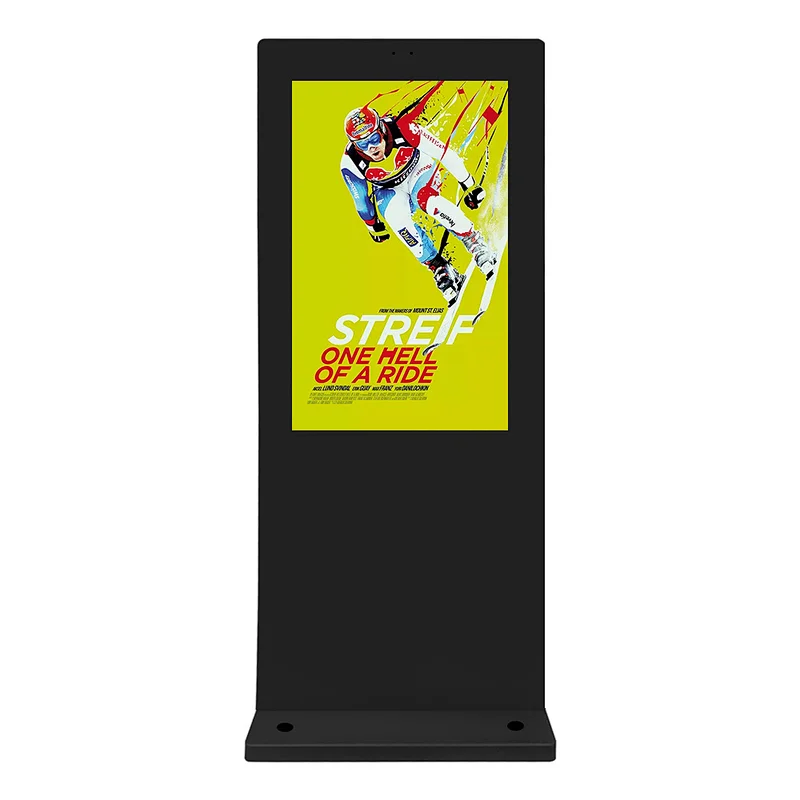 32 inch outdoor free stand advertising led display screen digital signage kiosk