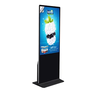 lcd advertising player interactive capacitive touch digital signage ad displays touch screen kiosk